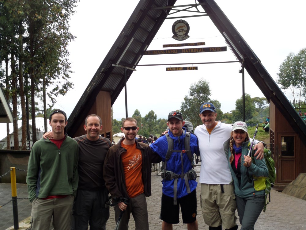 Climbing Team for Kilimanjaro