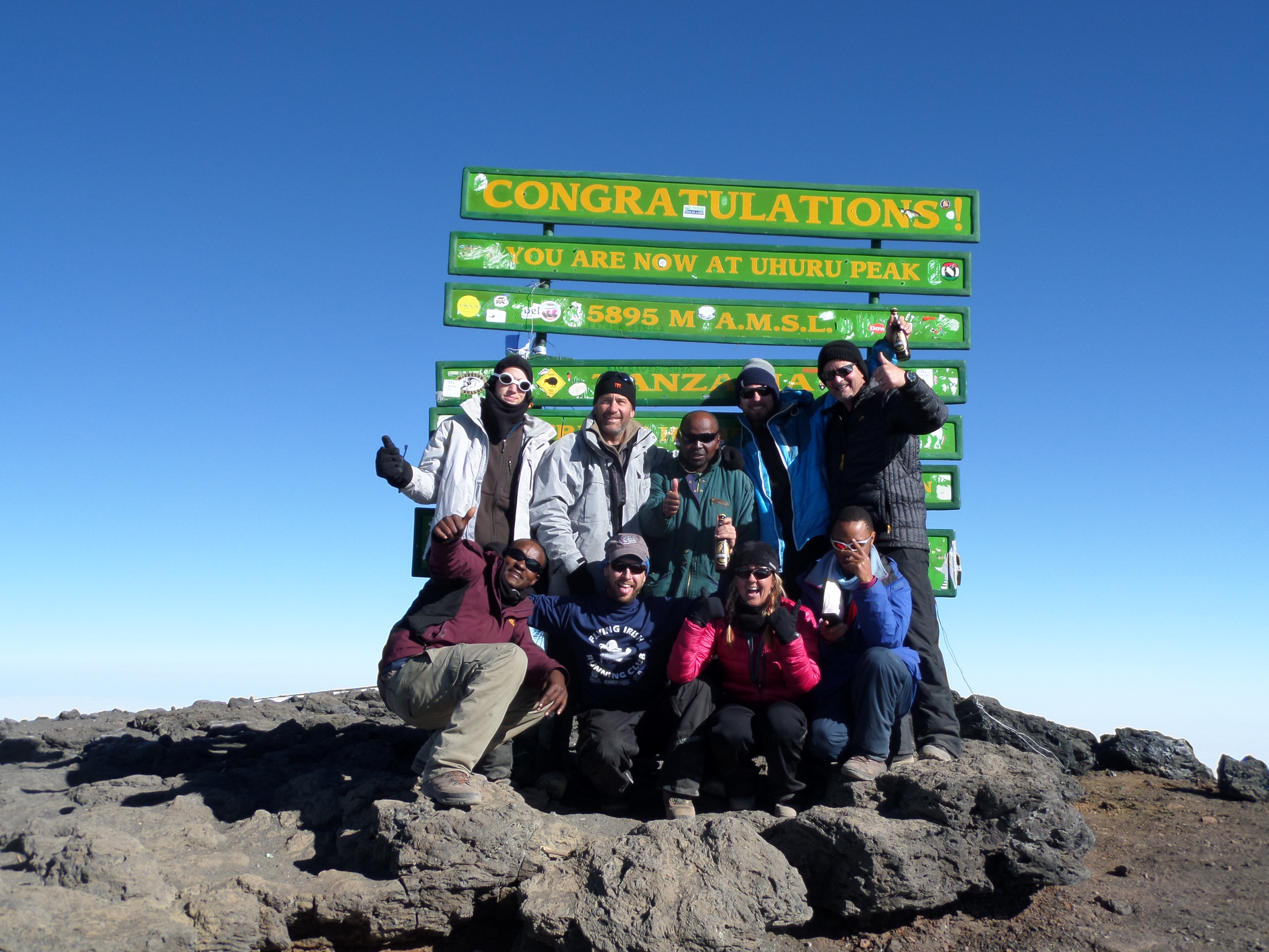 Team Kili Kilimanjaro Summit