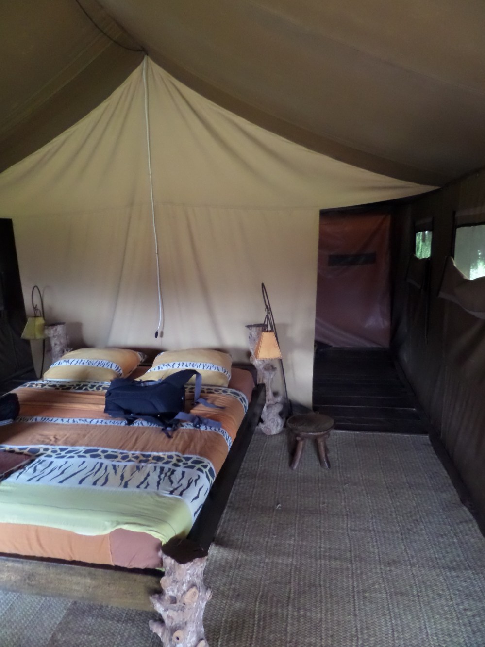 Maasai tent Gina Schreck Kilimanjaro