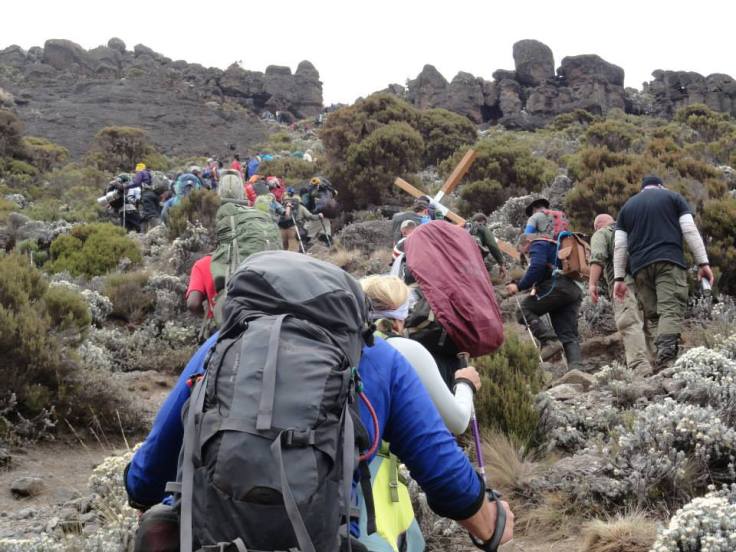 Cross on Kilimanjaro
