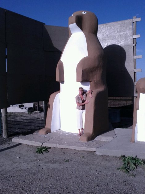 Gina Schreck worlds largest prairie dog